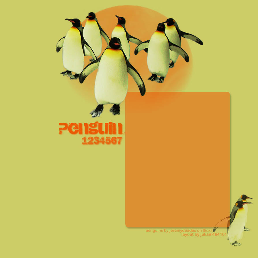 penguin layout by jettRink on DeviantArt