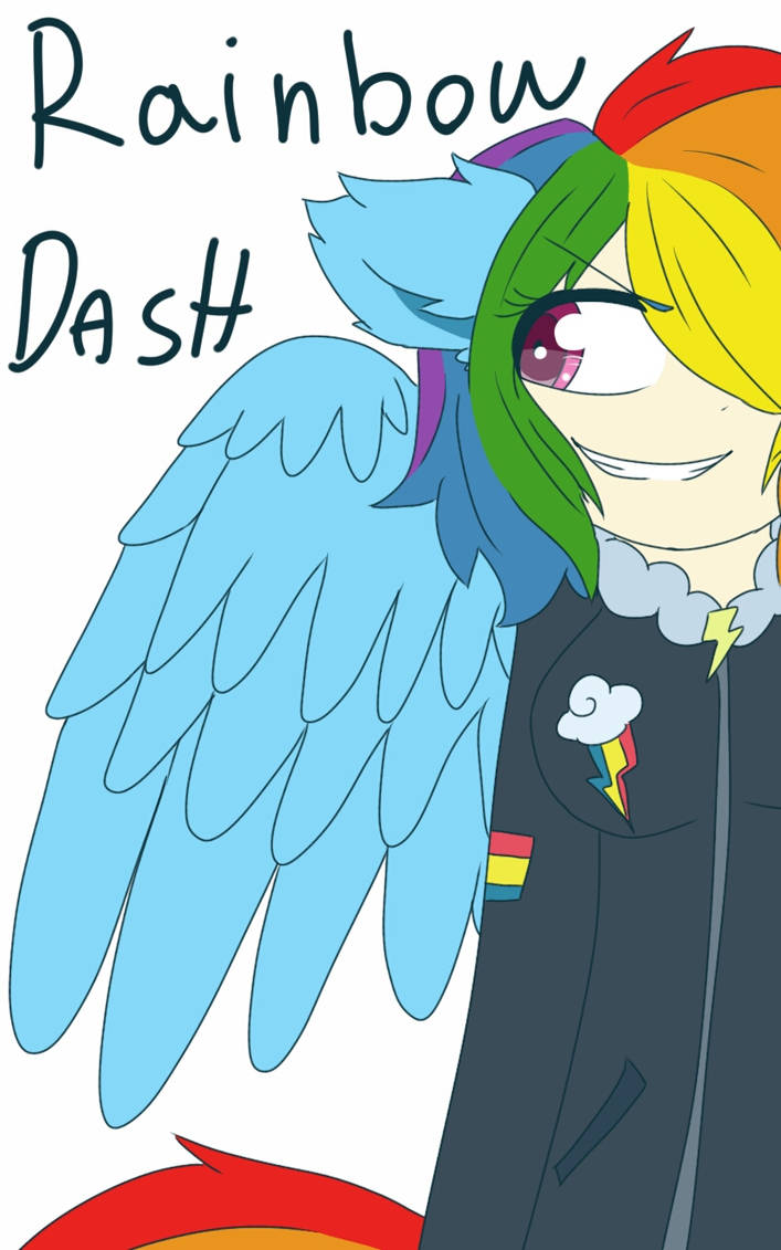 Rainbow Dash by sh1g3k0 on DeviantArt