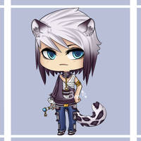 Snow Leopard Chibi Version