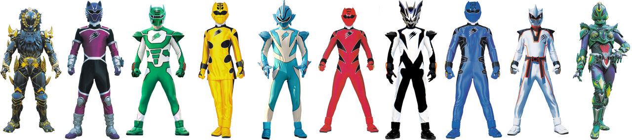 031. Power Rangers Jungle Fury by Deylon18 on DeviantArt