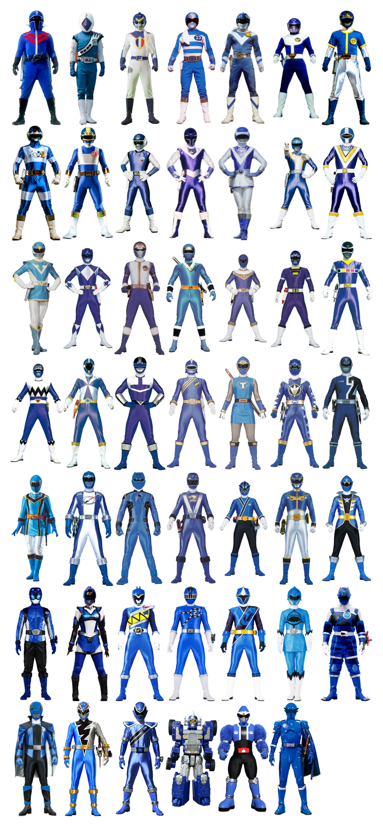 Blue Rangers by Deylon18 on DeviantArt