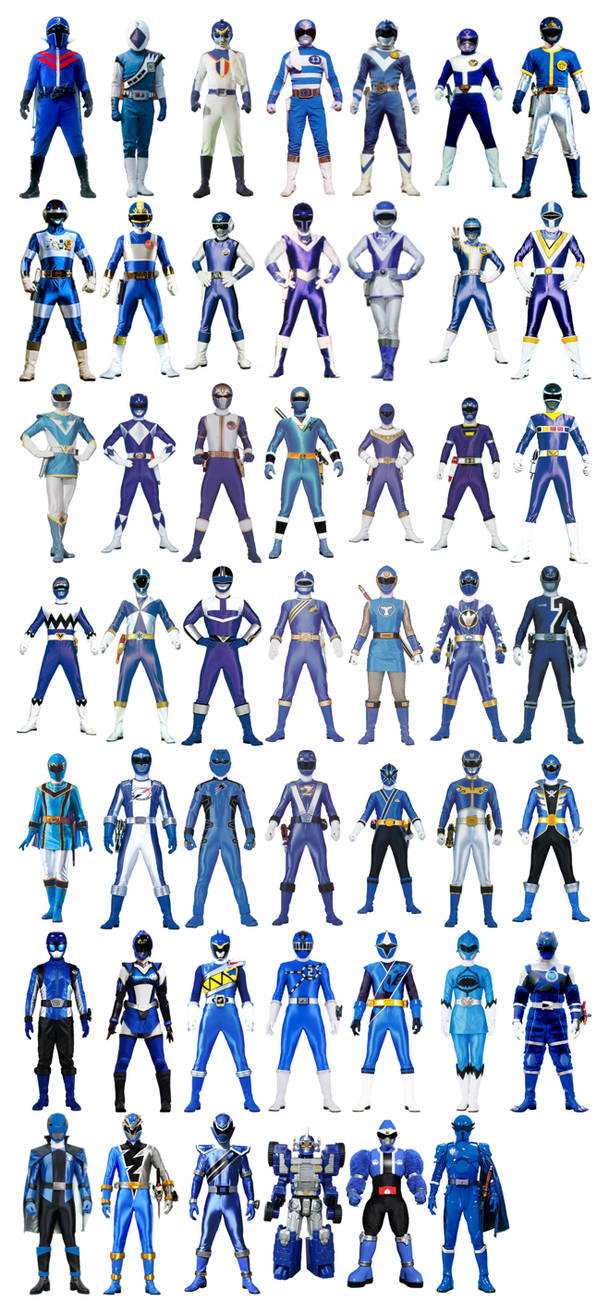 Blue Rangers by Deylon18 on DeviantArt