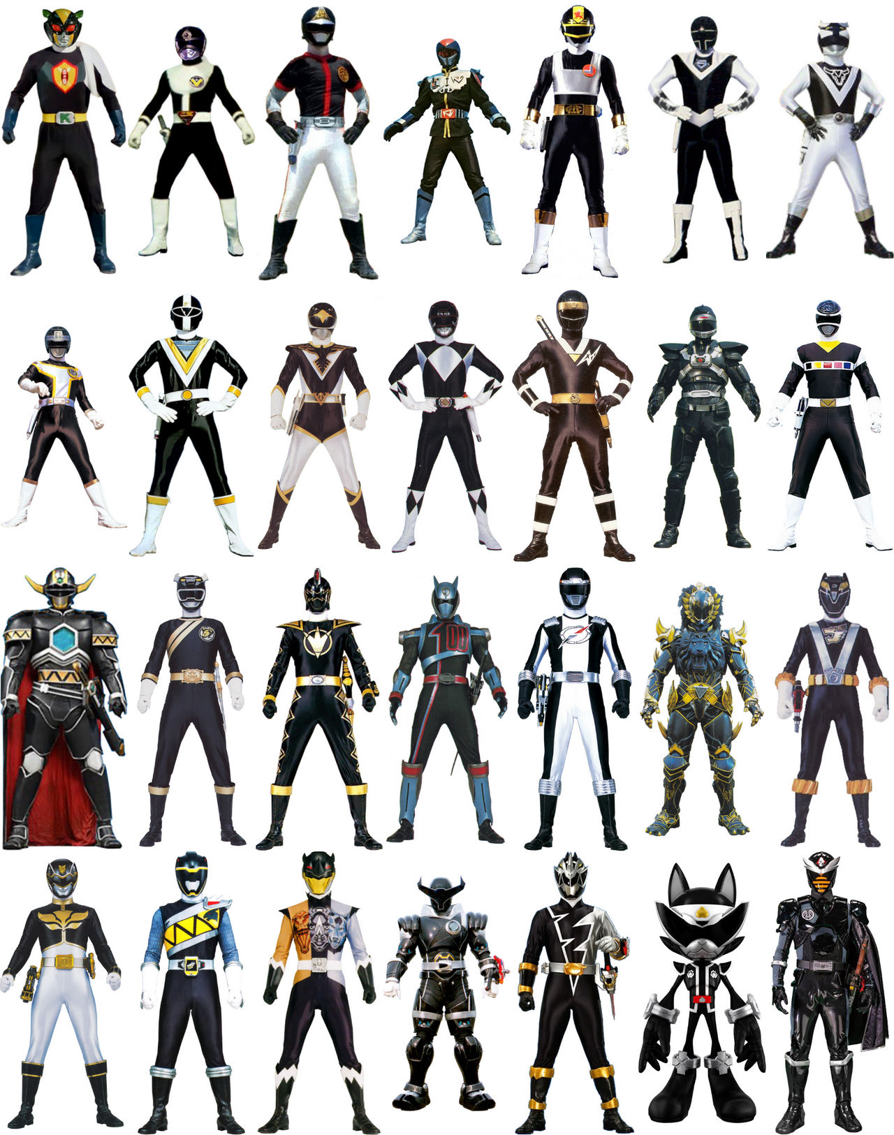 Black Rangers by Deylon18 on DeviantArt