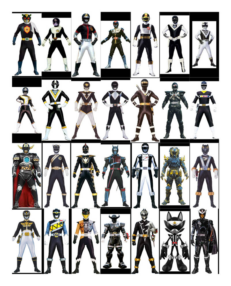 Black Rangers by Deylon18 on DeviantArt