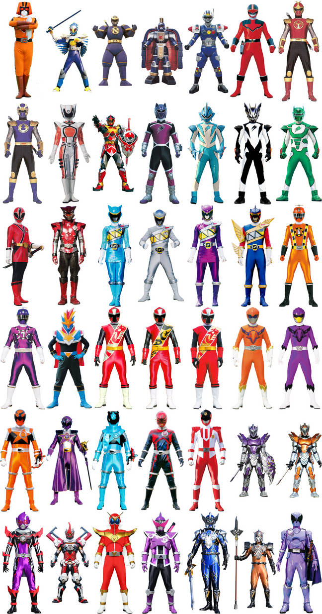 Other Color Rangers by Deylon18 on DeviantArt