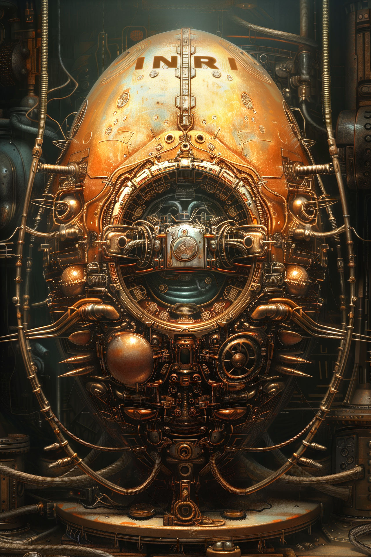 Strange Machines I - THE I.N.R.I MACHINE by DigitalPunishment on DeviantArt