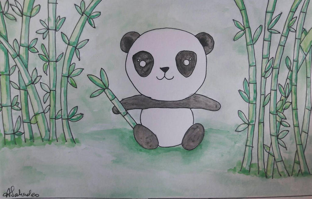 Baby Panda Eating Bamboo By Cuteinspired On Deviantart Baby Panda Eating Bamboo By Cuteinspired On Deviantart