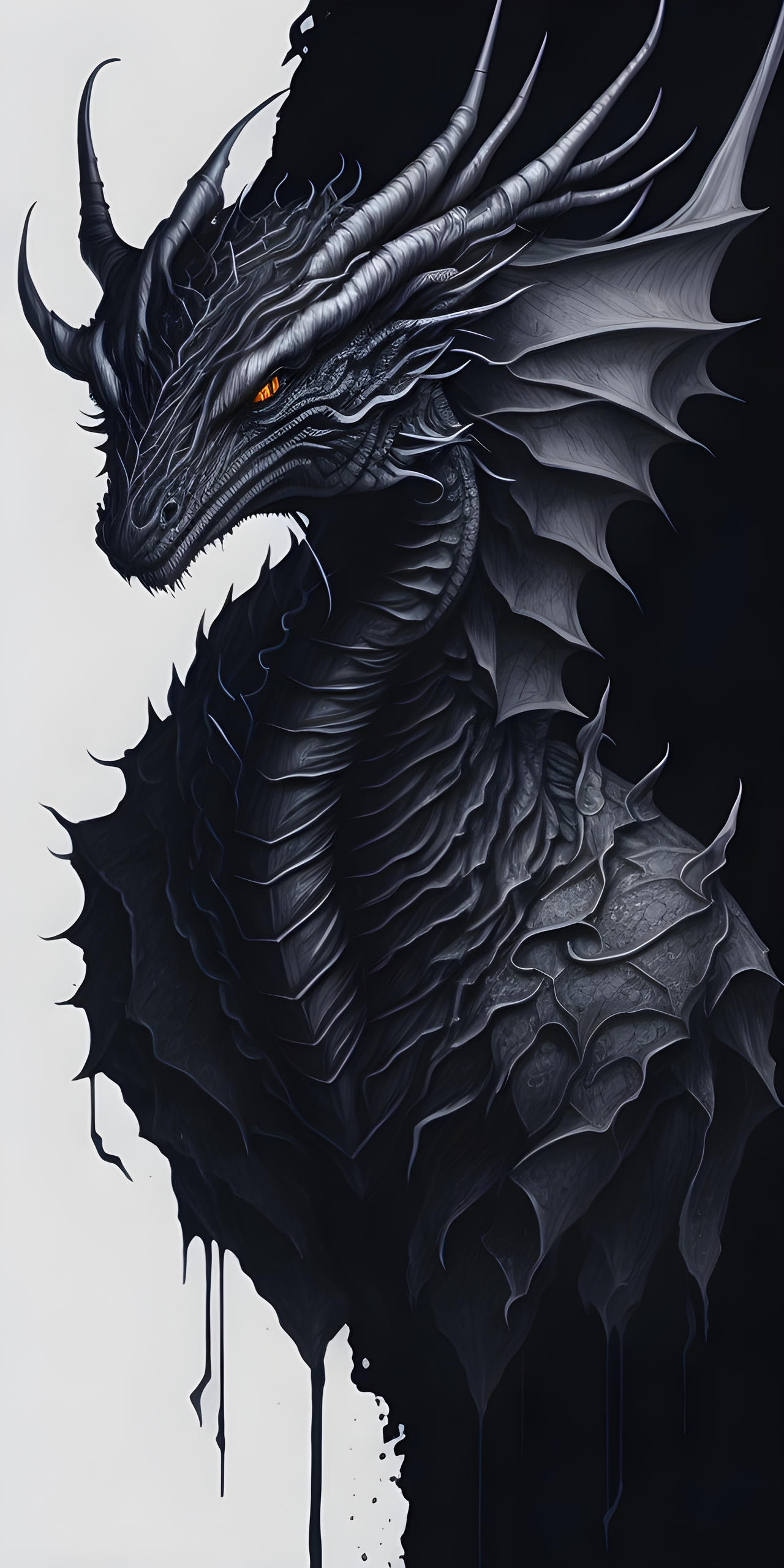 Db Ink Style Dragon Ink style by BlackOnRog on DeviantArt