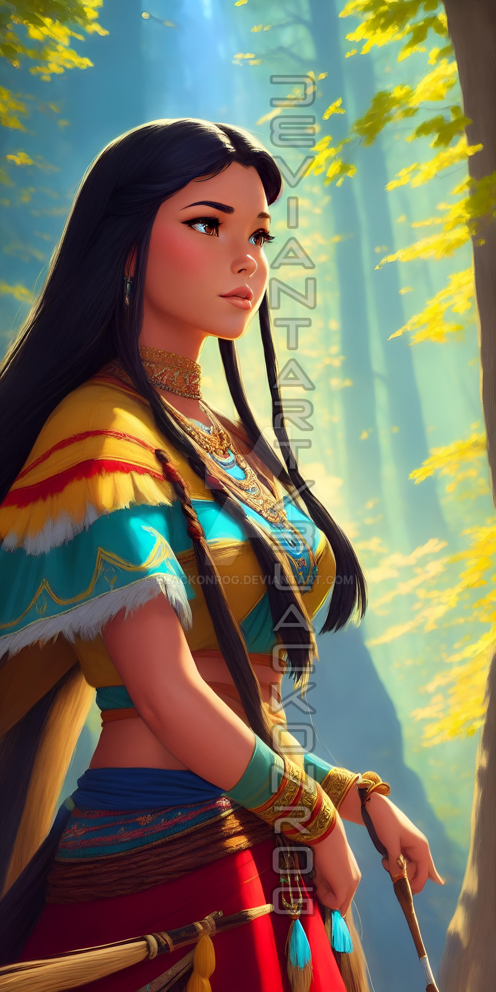Pocahontas (Disney Inspired) by BlackOnRog on DeviantArt