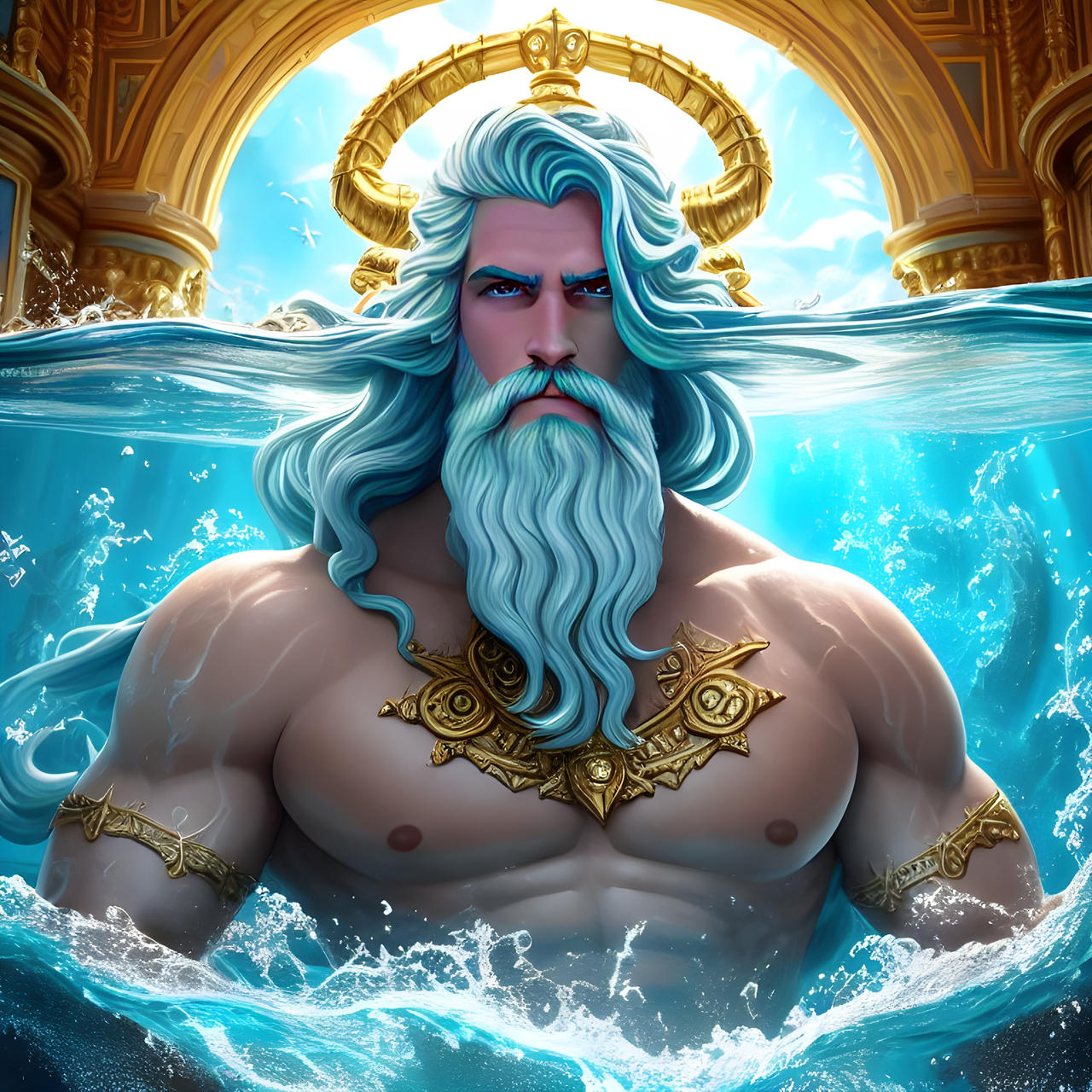 King Triton by BlackOnRog on DeviantArt