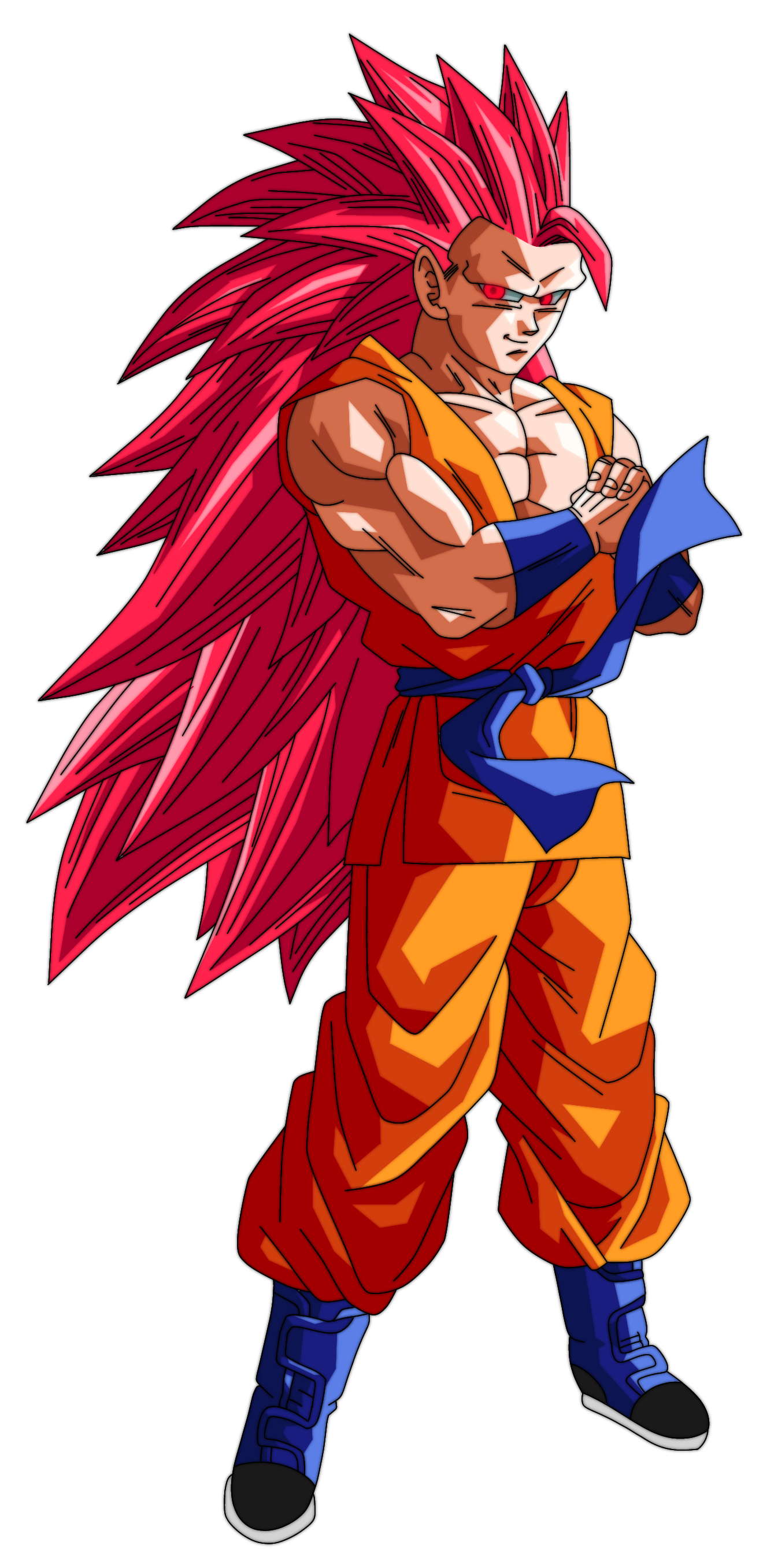 Goku Super Saiyan Mystic 3 by ChronoFz on DeviantArt