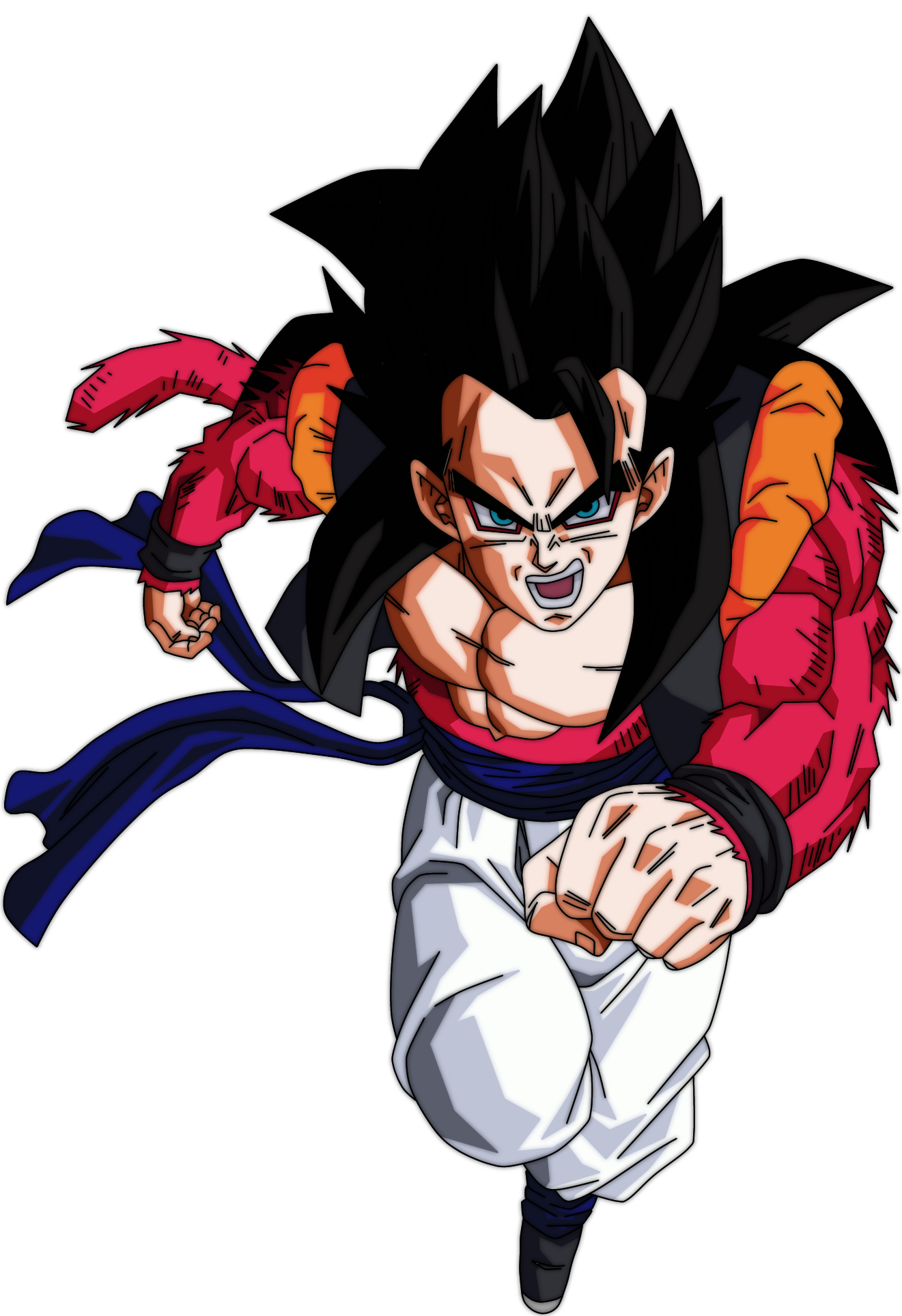 Rénaldo  on X: Gogeta SSJ4 alternative design. Edit by me.   / X