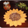 Sunflower doily