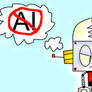 Robot Jones' Anxiety of AI