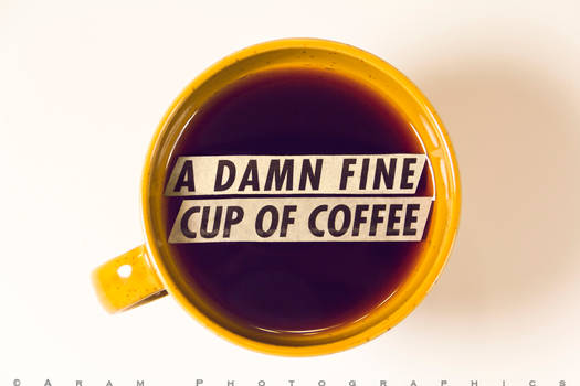 a damn fine cup of coffee