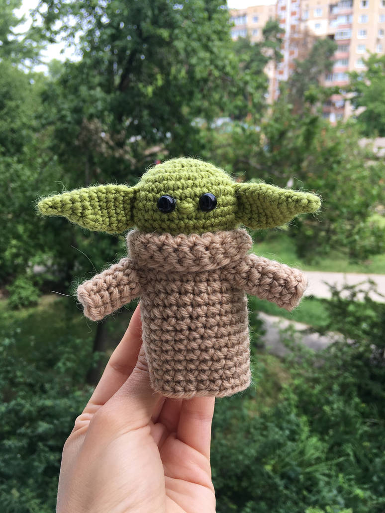 baby Yoda crochet pattern Grogu by VictoriaYevl on DeviantArt