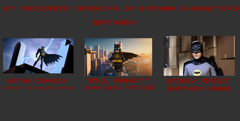 Favourite Batman iterations: Batman