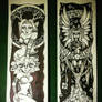 Bookmarks, deer  halo