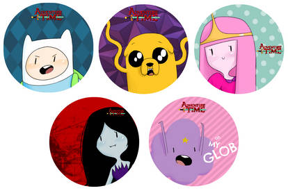 adventure time stickers!