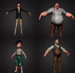 Characters for short animation by marakov