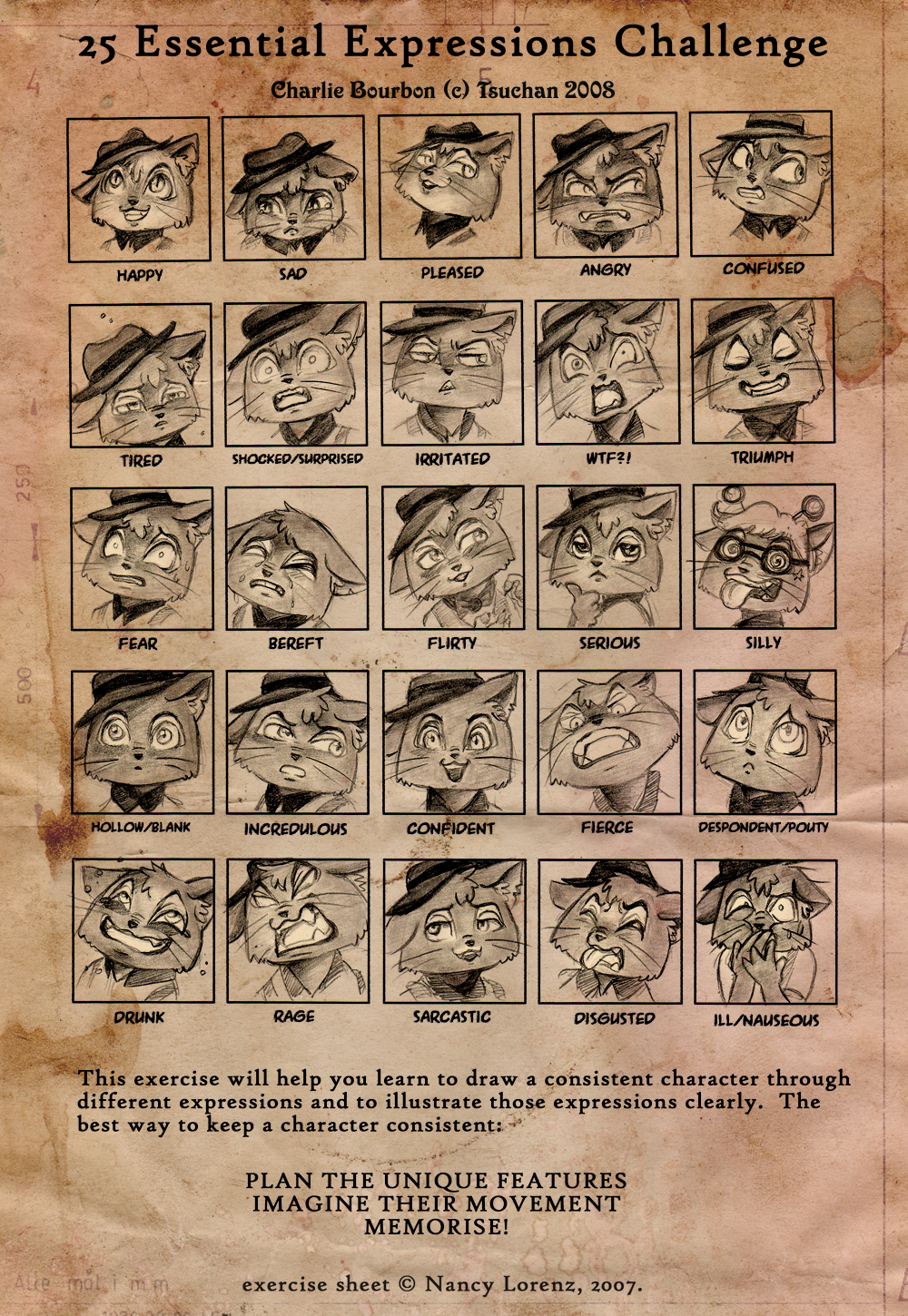 25 Expressions: Charlie