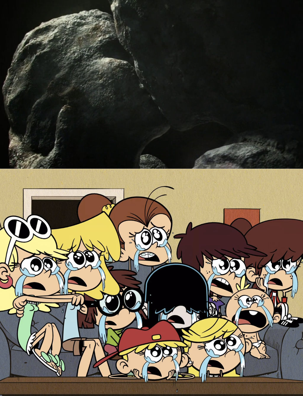 Loud Sisters Crying Over the Ending of Pompeii by ElevenZ2 on DeviantArt
