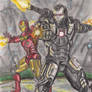iron man and war machine