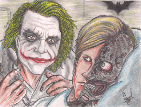 the joker and harvey dent