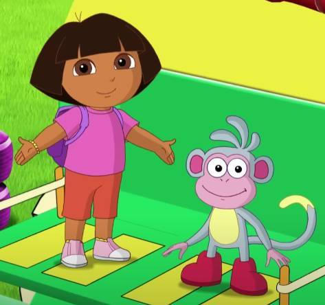 Dora and Boots by Fafandfriends on DeviantArt