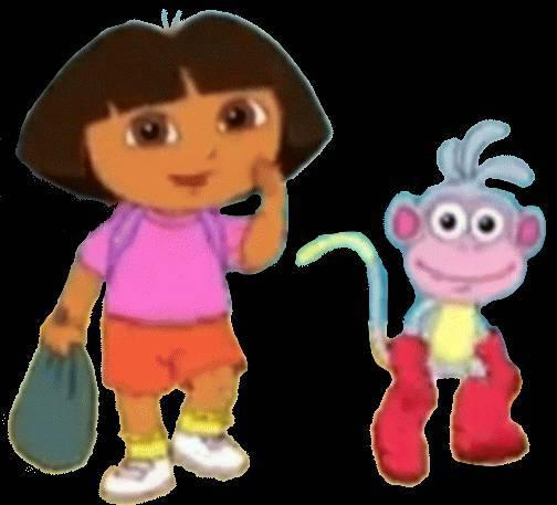 Dora and Boots by Fafandfriends on DeviantArt