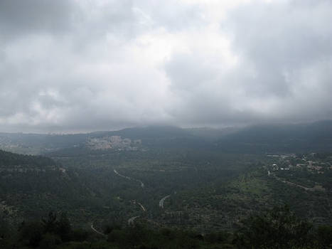 Brouillard sur Jerusalem