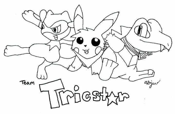 Trade: Team Tricstar - Uncoloured