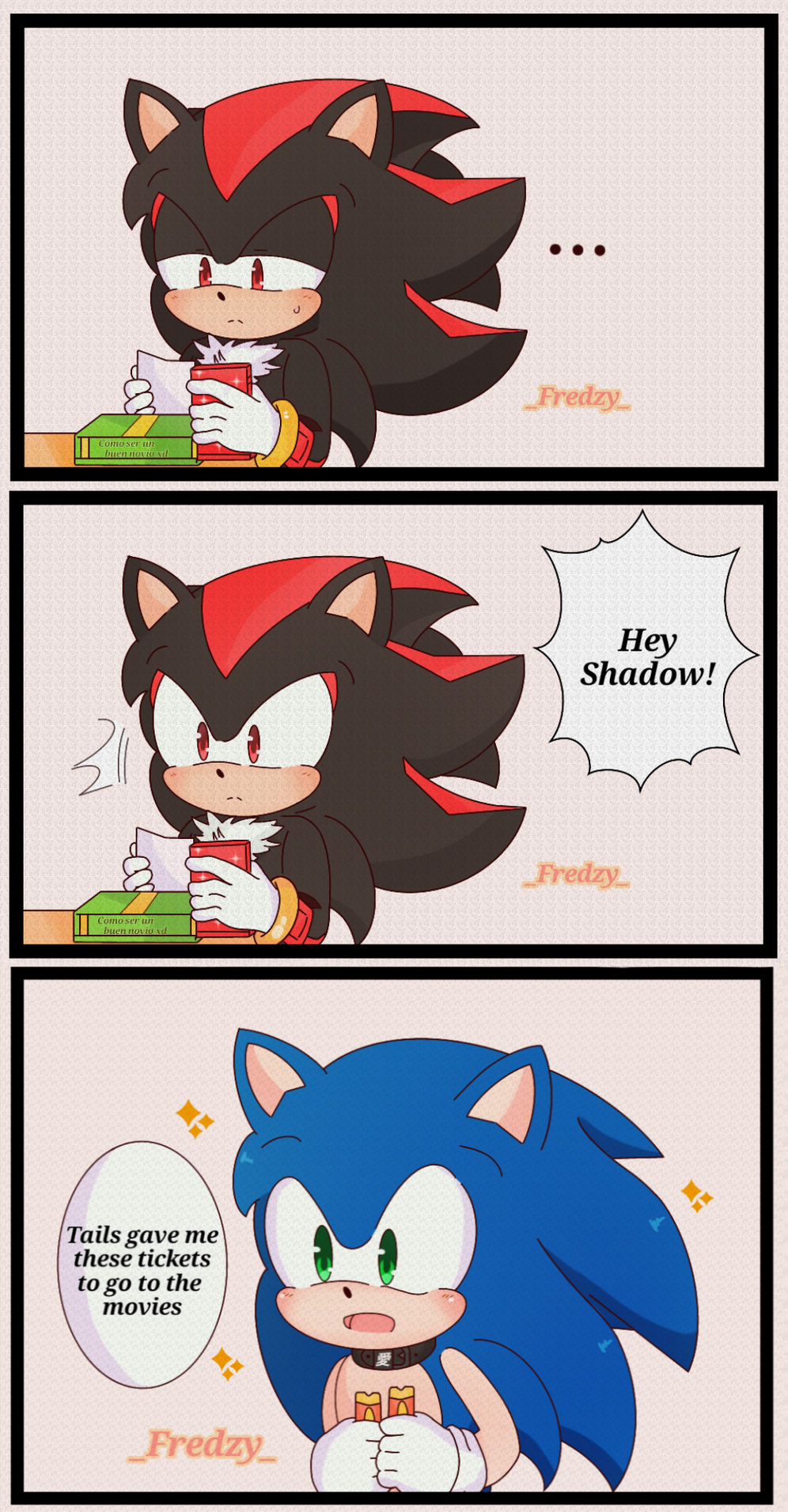 sonadow comic First Quote by fredzySonadow on DeviantArt