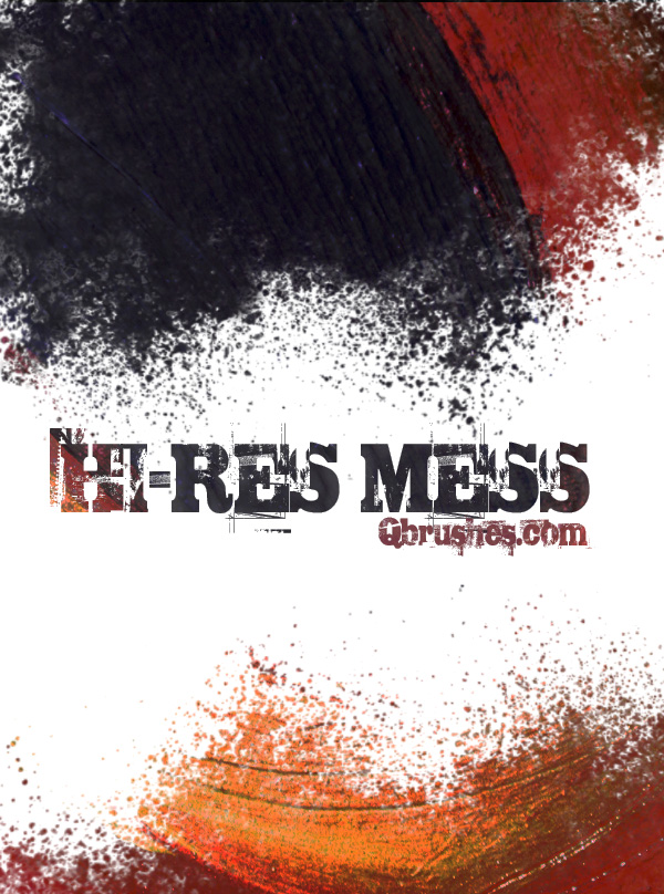 Hi-Res Mess Brushes