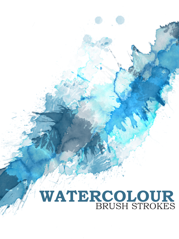 Watercolor Photoshop Brushes