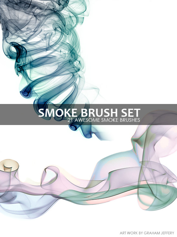21 Smoke Brushes by Qbrushes