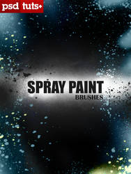 Spray Paint Photoshop Brushes