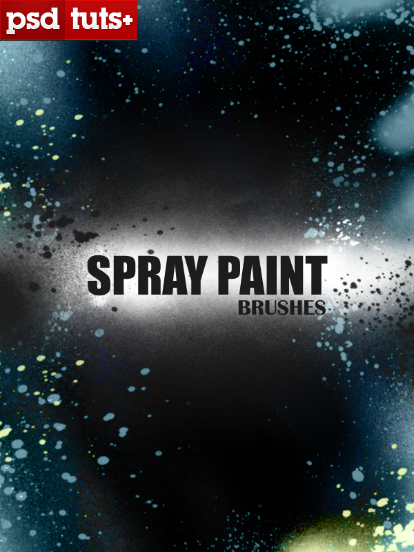 Spray Paint Photoshop Brushes