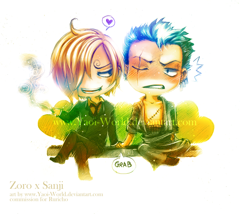 Commission: Zoro x Sanji