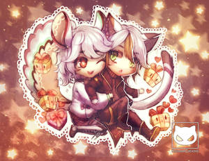 Valentines Special Commission: Tanu x Chinchi