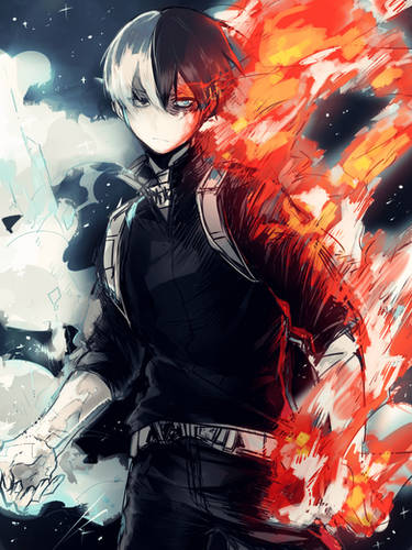 Todoroki fan art