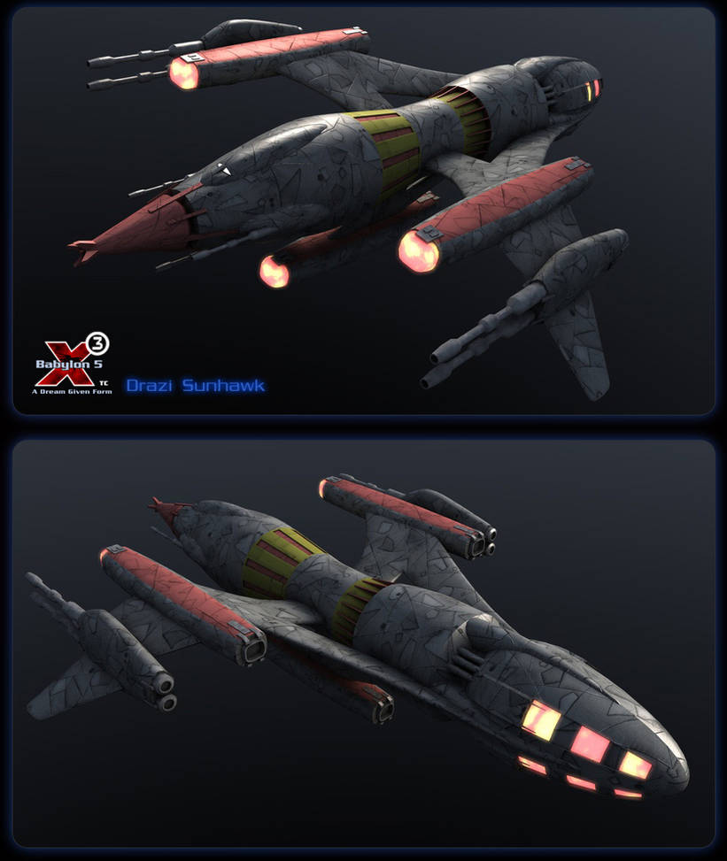 Drazi Sunhawk by Amras-Arfeiniel