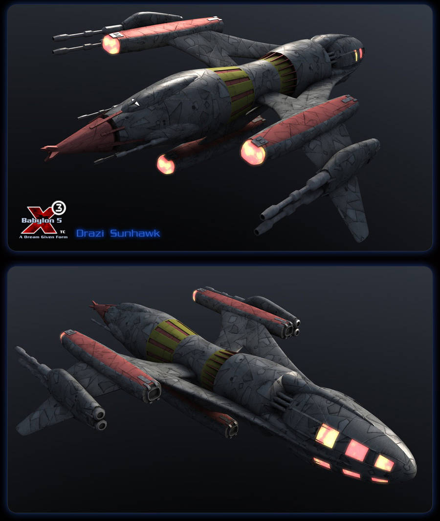 Drazi Sunhawk by Amras-Arfeiniel