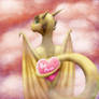 Gold Dragon Valentine