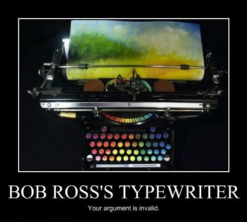 Bob Ross's Typewriter