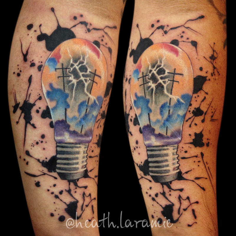 Abstract Watercolor Tattoo by againstheindustry on DeviantArt