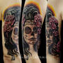 Day of The Dead Tattoo