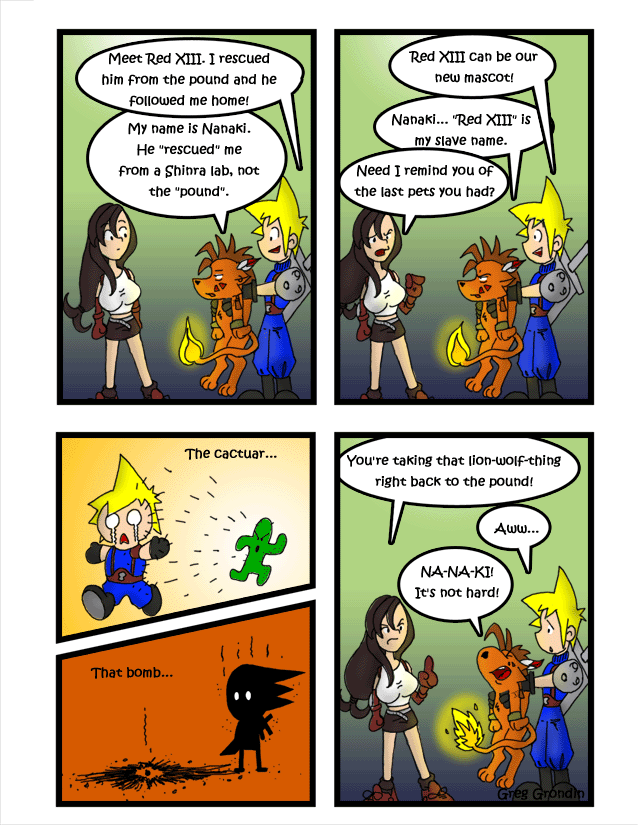 Final Fantasy Parody Comic 1 By Galvatronzero On Deviantart