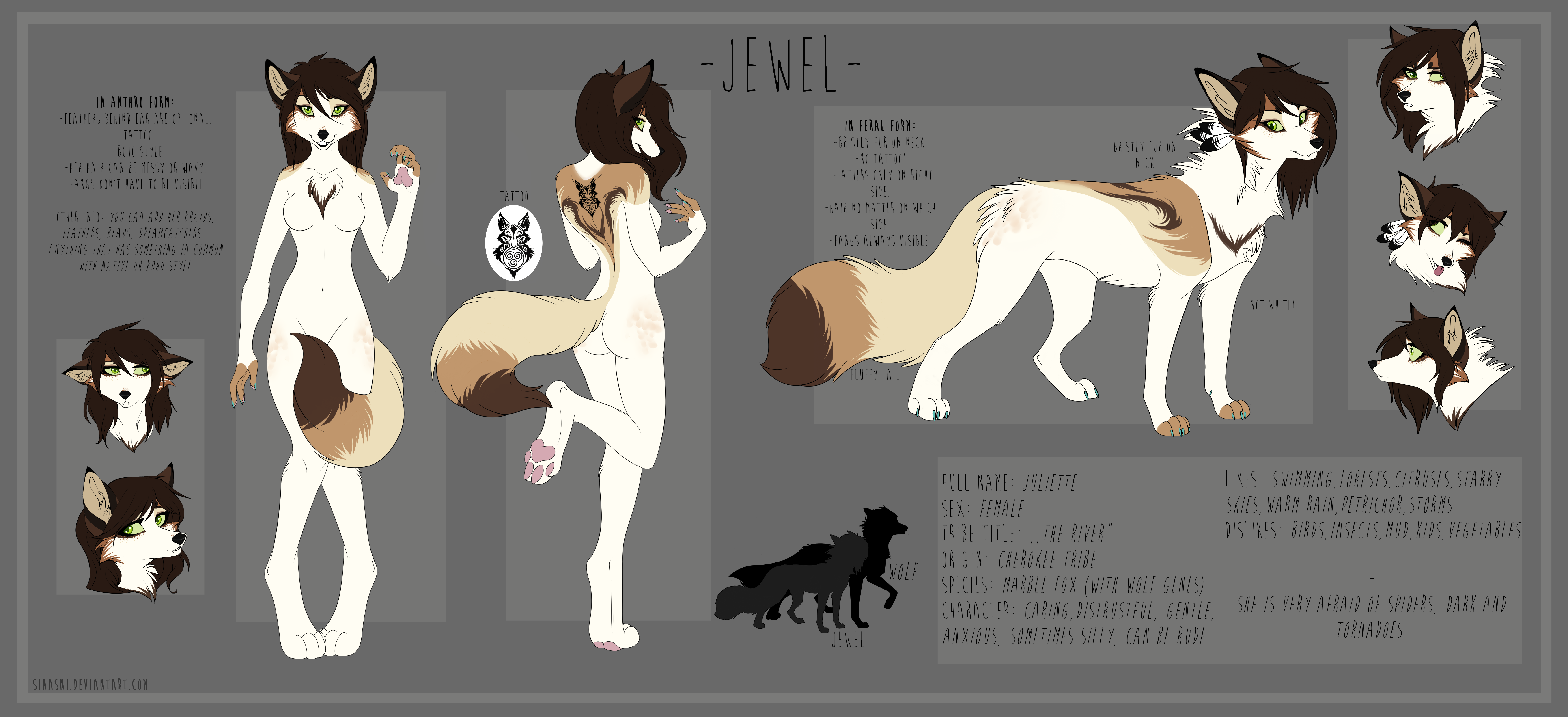 Jewel ,,The River'' official character sheet