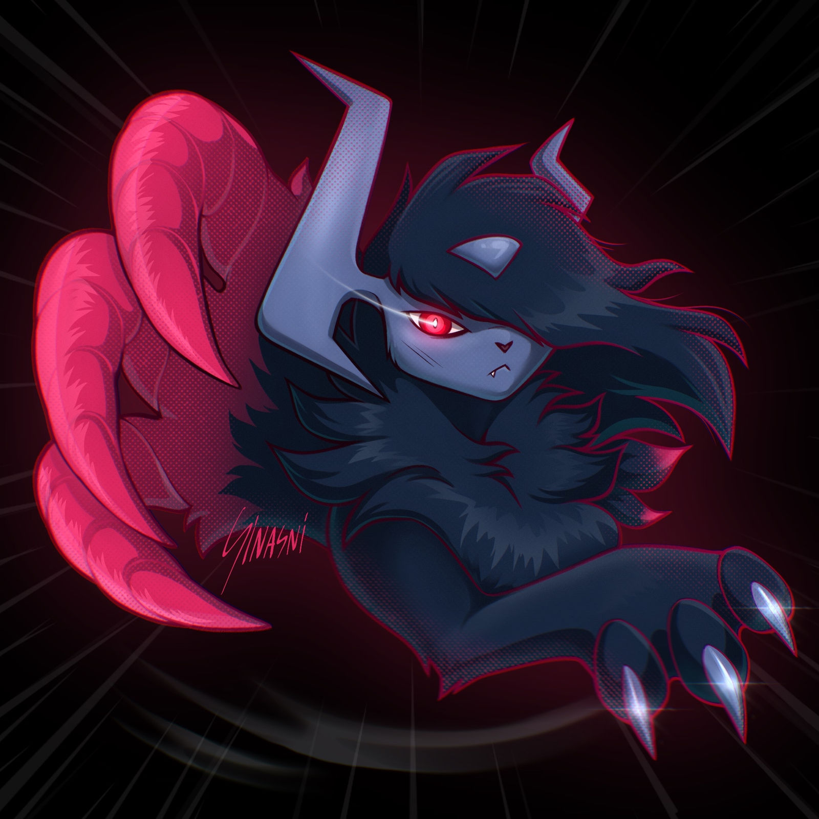 Mega Absol Background Mega Absol Z by Sinasni on DeviantArt